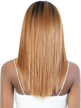 Motown Tress Ash Blonde Sleek Synthetic Wig